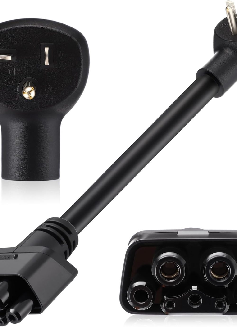 16" 6-20 Adapter Compatible with Tesla Gen 2 Mobile Portable Charger Connect Mobile Charger to 240V 6-20P Outlet at 16 Amp Adapter Handle(Not Compatible with pre-2018 Model S/X Vehicles)