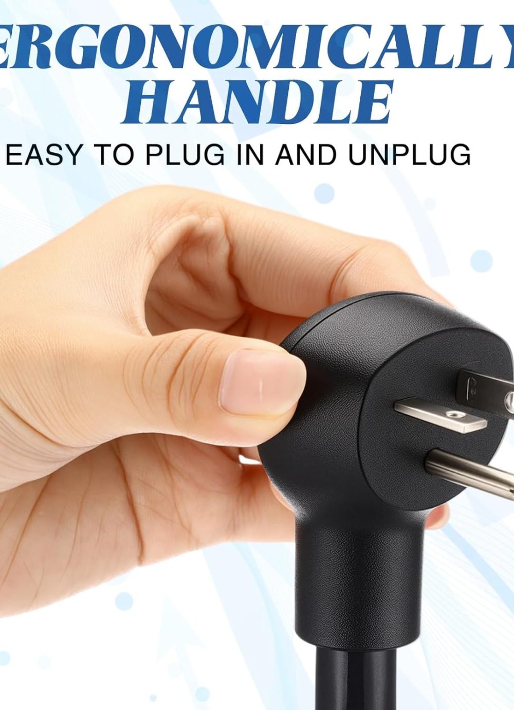 16" 6-20 Adapter Compatible with Tesla Gen 2 Mobile Portable Charger Connect Mobile Charger to 240V 6-20P Outlet at 16 Amp Adapter Handle(Not Compatible with pre-2018 Model S/X Vehicles) - Image 7